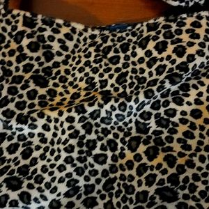 Handmade Leppard Bag cross the chest like purse new